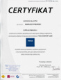 Certyfikat dla autoserwisu MAR-CAR